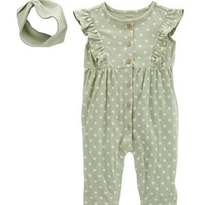 Carter's Sage Green Baby Outfit